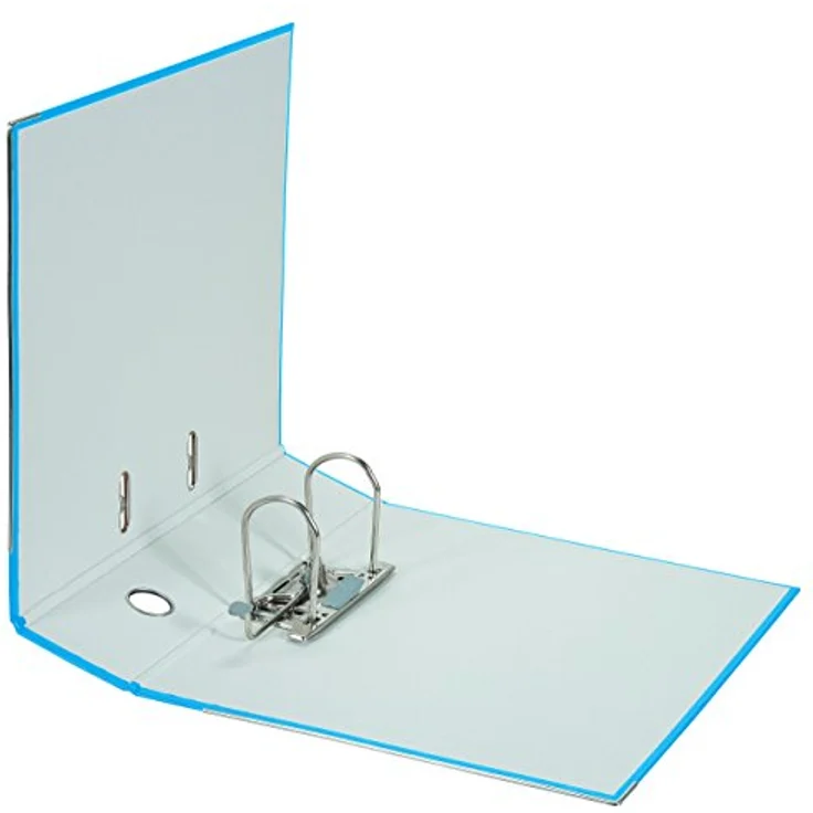 Falken Ordner 11286564, PP, A4, 8cm, Kunststoffordner, aqua – Bild 2