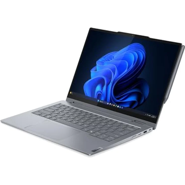 Lenovo ThinkBook 14 2-in-1 Gen 5, Convertible-Notebook mit Intel Core Ultra 7 255U, 32 GB RAM, 1 TB SSD, 14" WUXGA Touchscreen, grau – Bild 9