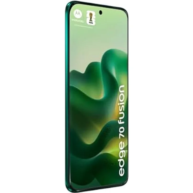 Motorola Edge 70 Fusion, Smartphone mit 256GB Speicher, 6,78 Zoll Super-HD-Display, grünes Gehäuse – Bild 3