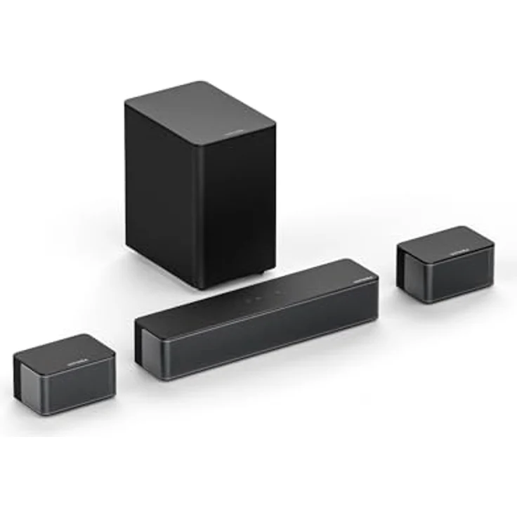 ULTIMEA 5.1 Surround Soundbar, Poseidon D50 Serie, mit 3D Surround Sound, Subwoofer und Rear-Lautsprechern – Bild 1