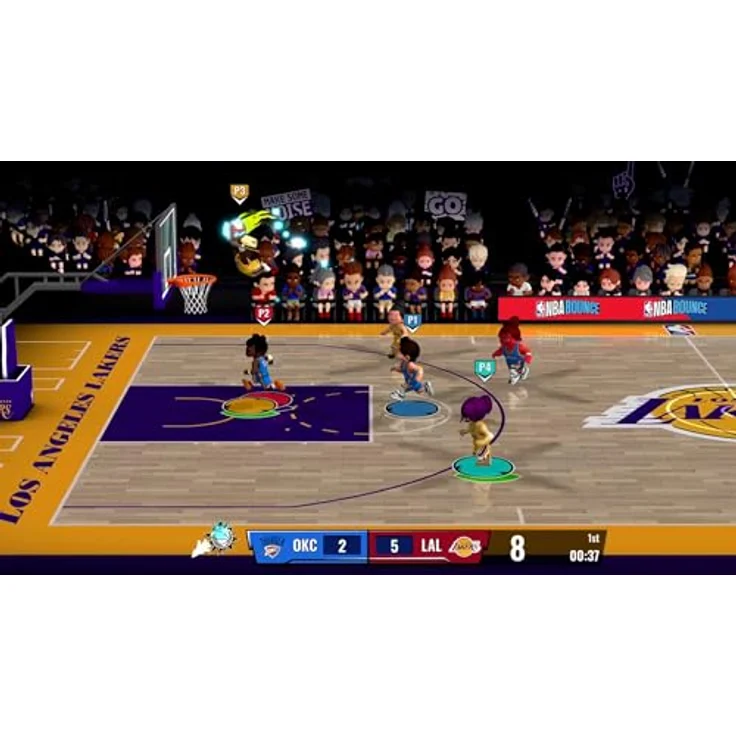 Outright Games NBA Bounce - Schalter, Nintendo Switch Spiel mit Co-Op für 4 Spieler, Team-Maskottchen und anpassbare Lineup – Bild 3