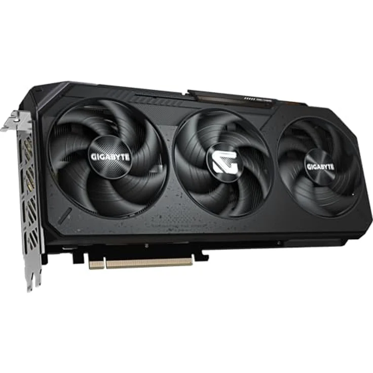 Gigabyte Radeon RX 9070 Gaming OC 16G Grafikkarte - 16 GB GDDR6, 256 Bit, PCI-E 5.0, 2700 MHz Kernfrequenz, 2 x DisplayPort, 2 x HDMI, GV-R9070GAMING OC-16GD, RGB-Beleuchtung – Bild 2