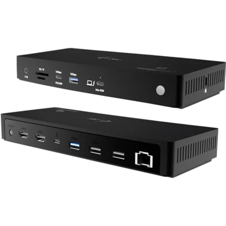 i-tec Thunderbolt 4 Triple Display Docking Station, 96W Power Delivery, 1x Thunderbolt 4, 2x HDMI, 5x USB, 2.5G LAN