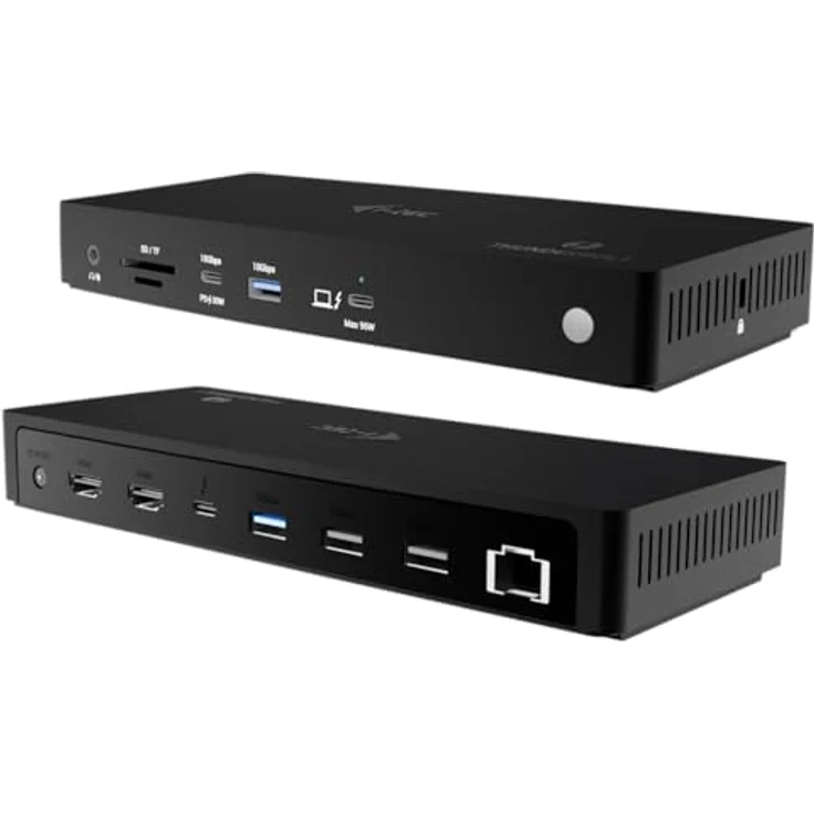i-tec Thunderbolt 4 Triple Display Docking Station, 96W Power Delivery, 1x Thunderbolt 4, 2x HDMI, 5x USB, 2.5G LAN – Bild 1