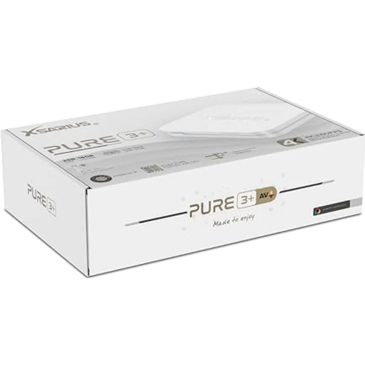 Xsarius Pure 3+ White, 4K UHD Android Media Box mit HDR10+, H.265 HEVC, WLAN, Android 11 – Bild 4