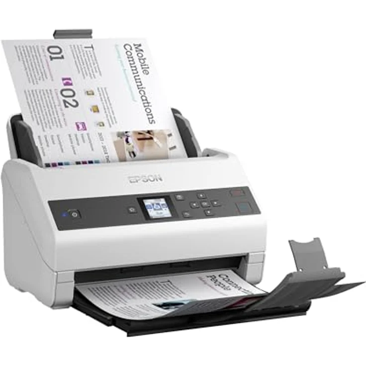 Epson Workforce DS-870 Scanner, Grau-Anthrazit – Bild 4