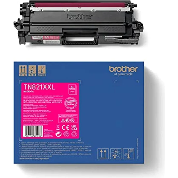 Brother TN-821XXLM Tonerkartusche – Magenta, für HL-L9430CDN, HL-L9470CDN, 12.000 Seiten Reichweite, Originalqualität – Bild 3