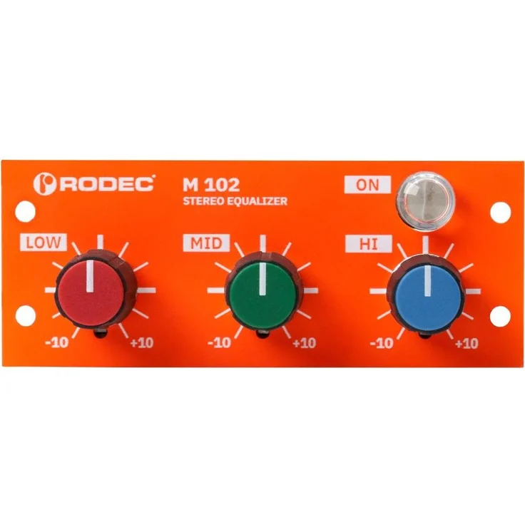 Rodec M-102 Stereo Equalizer, Mischpult mit präziser Klangregelung und benutzerfreundlichem Design