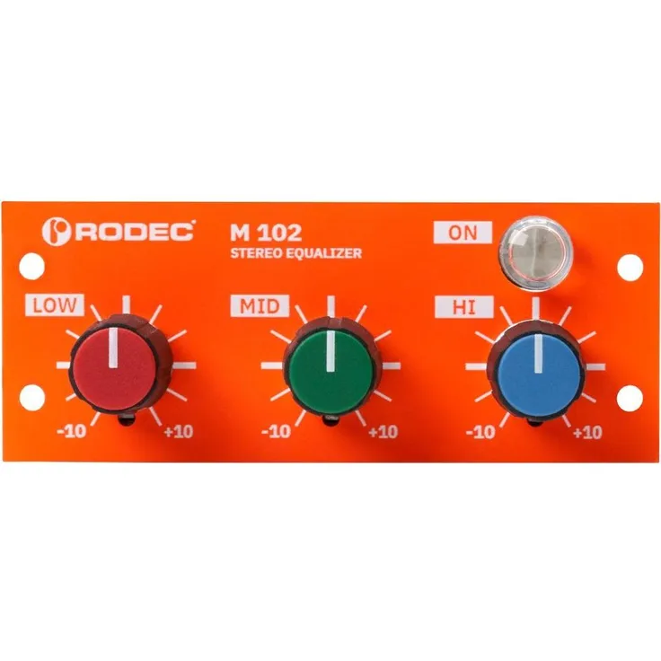 Rodec M-102 Stereo Equalizer, Mischpult mit präziser Klangregelung und benutzerfreundlichem Design
