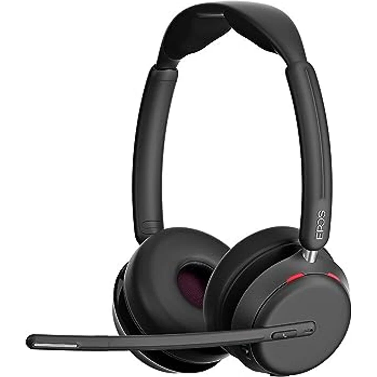 EPOS Impact 1061 ANC, Beidseitiges Bluetooth-Headset Adaptive Hybrid Active Noise Cancellation (ANC), INCL. Kontaktlo – Bild 1