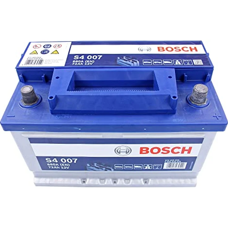 Bosch S4 007, Autobatterie 12V 72Ah 680A, wartungsfrei, klein und mittelklasse geeignet – Bild 4