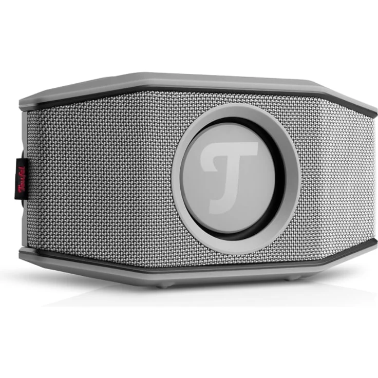 Teufel ROCKSTER GO 2 – Mobiler Bluetooth-Lautsprecher, IP67, 15h Akku, Dual Pairing, MP3-Player, Mikrofon, wasserfest, grau – Bild 1