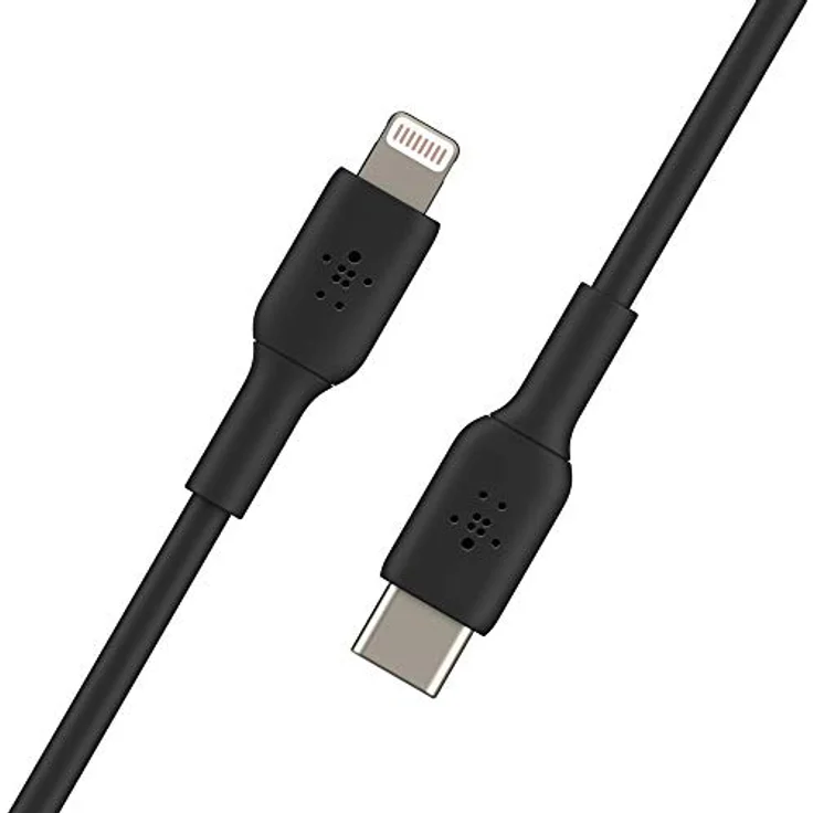 Belkin Lightning/USB-C Kabel PVC, 1 m, schwarz – Bild 3