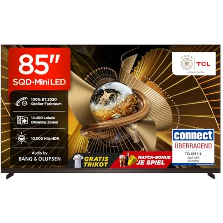 TCL 85X11L 4K SQD-Mini LED TV 215 cm (85")