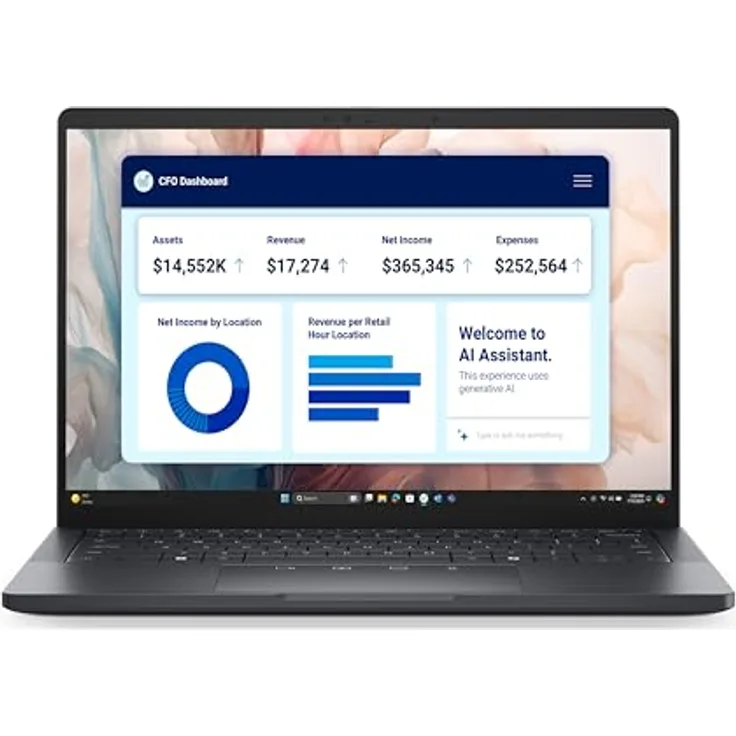 Dell Pro 13 Premium PA13250, 13.3" QHD+ Touch, 32GB RAM, 512GB SSD, IR Cam & Mic, Backlit Keyboard, Windows 11 Pro, 3 Jahre ProSupport