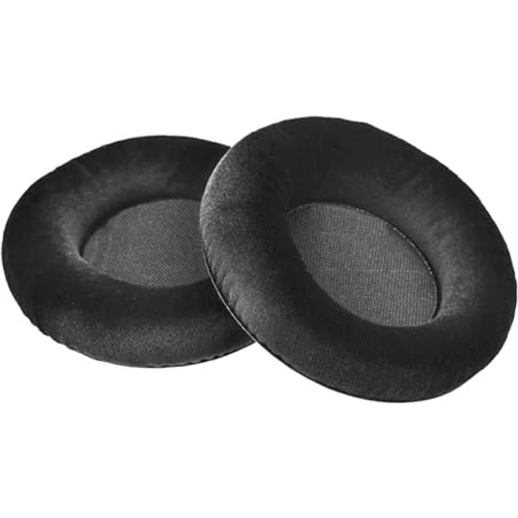 INF Ersatz Ohrpolster für AKG K701 K702 Q701 K612 PRO K712 PRO, Samt-Ohrpolster mit ergonomischem Design und Geräuschisolierung, 2 Stück, Maße 11x11x2 cm – Bild 3