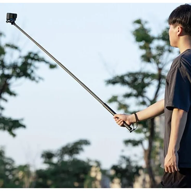Ulanzi MT 57, Selfie Stick Pole für GoPro/Insta360/DJI, max. Höhe 81 cm, ultraleicht, unsichtbarer Effekt – Bild 6