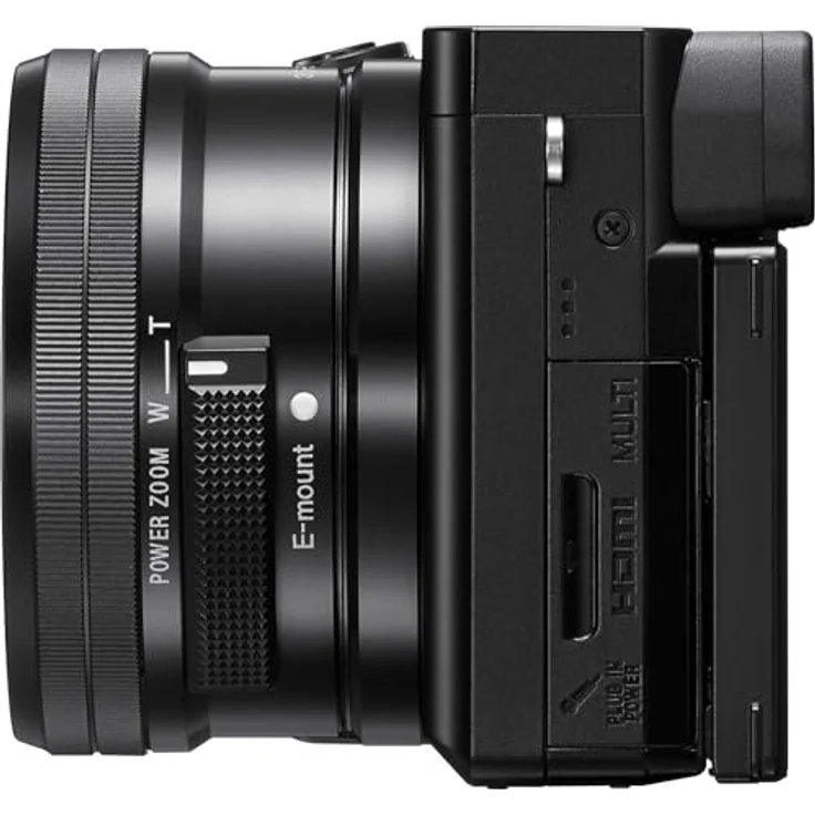 Sony Alpha 6100 | APS-C Spiegellose Kamera mit Sony 16-50mm Power-Zoom-Objektiv | 0,02s Autofokus, 4K-Filmaufnahmen, neigbares Display | schwarz – Bild 4