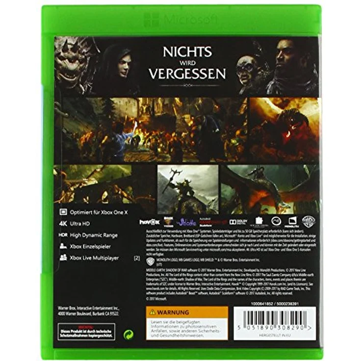 Mittelerde: Schatten des Krieges (Xbox One) - Preisvergleich – Bild 2
