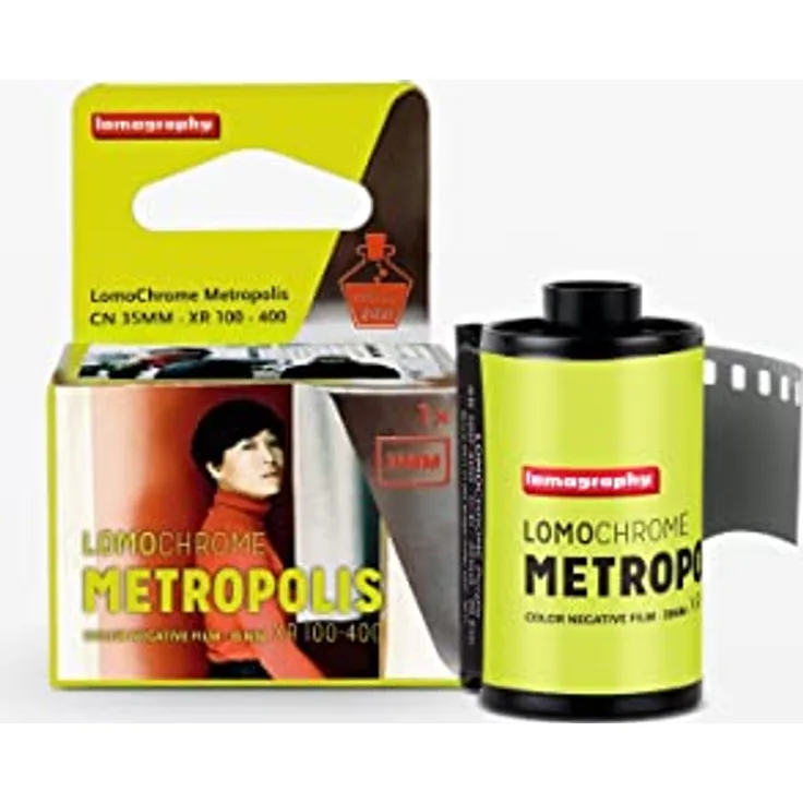 Lomography LomoChrome Metropolis XR 100-400 ISO 35 mm, Farbnegativfilm mit 36 Belichtungen