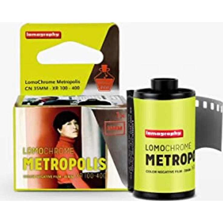 Lomography LomoChrome Metropolis XR 100-400 ISO 35 mm, Farbnegativfilm mit 36 Belichtungen