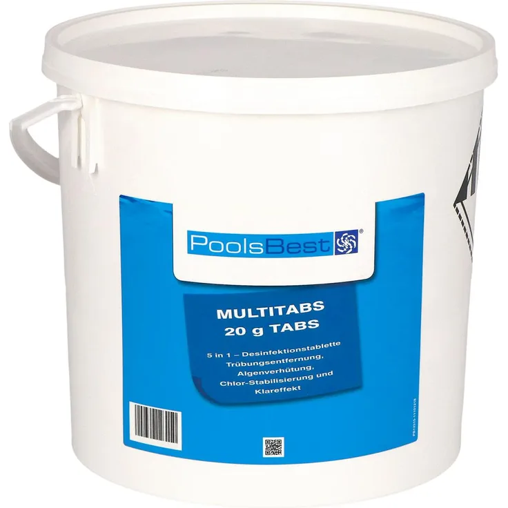 10 kg - PoolsBest® Mini - Multitabs 5 in 1, 20 g Tabletten