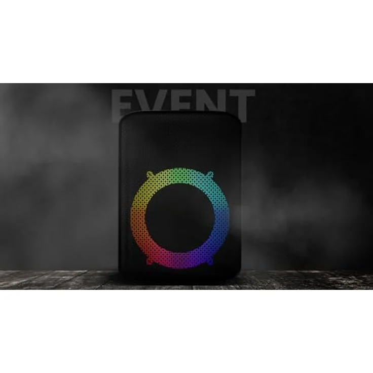 HiFuture Speaker EVENT Bluetooth (black), Bluetooth Lautsprecher mit 80W Leistung und RGB-Lichteffekten – Bild 3