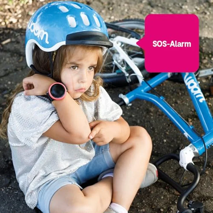 Deutsche Telekom ANIO 6 Smartwatch für Kinder, GPS-Tracking, Telefonfunktion, SOS-Taste, Datenschutz, lange Akkulaufzeit, blau – Bild 5