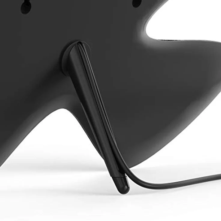 Thomson Zimmerantenne DVBT-2 mit einstellbarem Verstärker für Fernseher (digitale Innenantenne, leistungsstarke Ultra-HD-Fernsehantenne, stromsparend dank USB u. Koax-Stecker, 2,5m Kabel) schwarz-grau – Bild 4