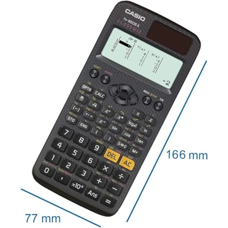 Casio FX-85DE X ClassWiz Schwarz (12410069210) – Bild 4