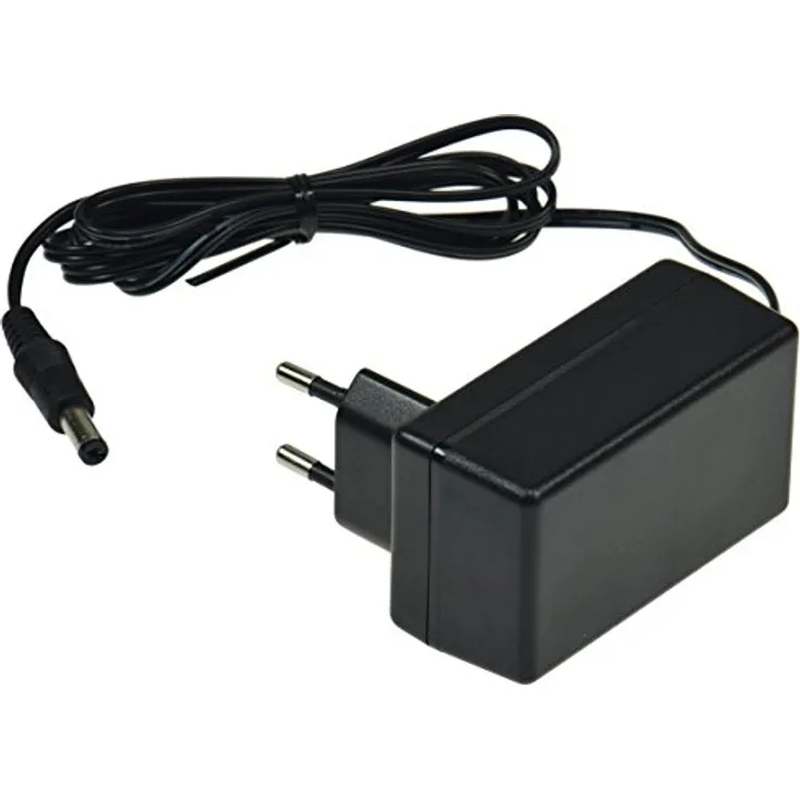 ChiliTec Universal Netzteil 12V 2A 24Watt mit 1,2m Kabel, 5,5mm / 2,1mm Koax Hohlstecker, schwarz