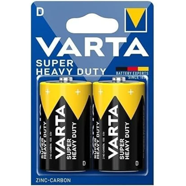 Varta bblisters 2-Batterien Salinen Superlife 2020 Mono D LR20 – Bild 6