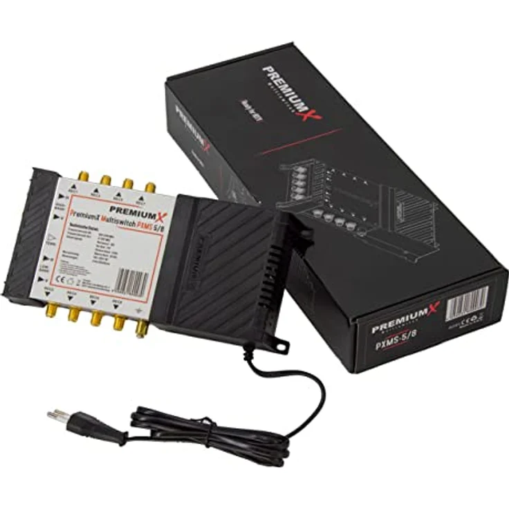 PremiumX PXMS-5/8 Multischalter für 8-er Teilnehmer 5/8 – Bild 8