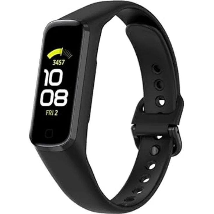 INF Armband für Samsung Galaxy Fit 2 SM-R220, TPE Schwarz, hautfreundlich, robust und wasserabweisend, 14-21,5 cm – Bild 1