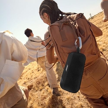 Hartschalen-Hülle Für Bose SoundLink Flex – Sandstein, Wasserdicht, Mit Tragegriff