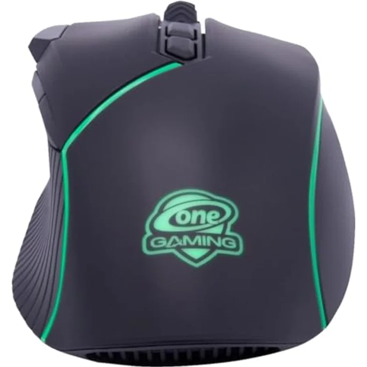 One Gaming Black Hawk Ultragrip 2.0, Kabelgebundene Gaming Maus mit bis zu 10.000 DPI, Schwarz – Bild 3
