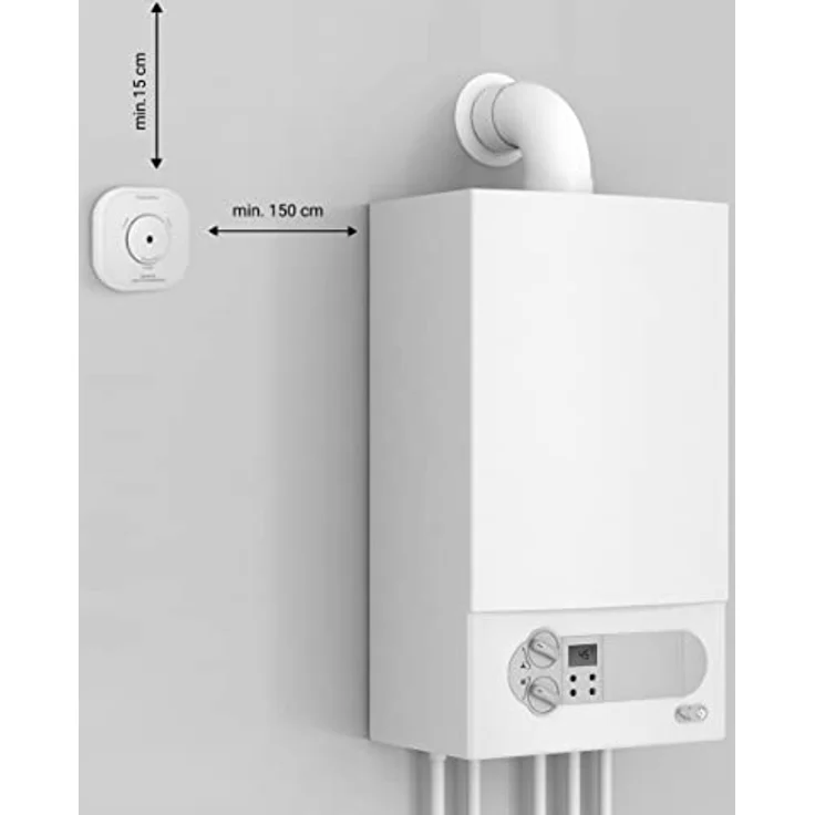 Smartwares Smart Home Pro Kohlenmonoxid-Melder-Co Melder - Smartphone-Benachrichtigung, Smarthomefähig, SH8-90105 – Bild 10