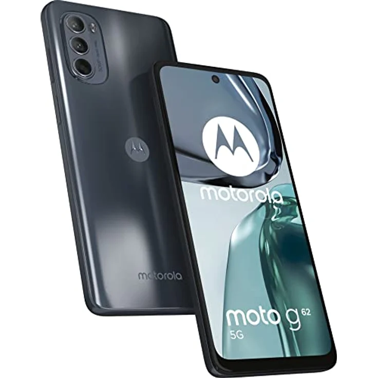 Motorola Moto G62 5G Midnight Grau, Smartphone mit Dual-Kamera und 128 GB Speicherplatz – Bild 1