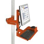 Manuflex ZB3630.2001 Monitorträger für UNIVERSAL und PROFI mit 80 mm-Doppelgelenk, VESA-Adapter 10
