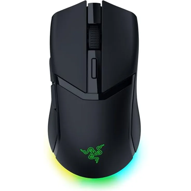 Razer Cobra HyperSpeed, kabellose Gaming-Maus mit 26K DPI Sensor, 1000 Hz Polling Rate, 62g leicht, Chroma RGB, 3-fach-Konnektivität, Schwarz