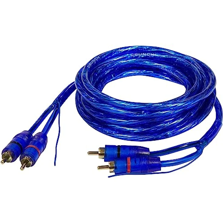 Crunch CRC3 Cinchkabel 3.00m [2x Cinch-Stecker - 2x Cinch-Stecker] – Bild 2