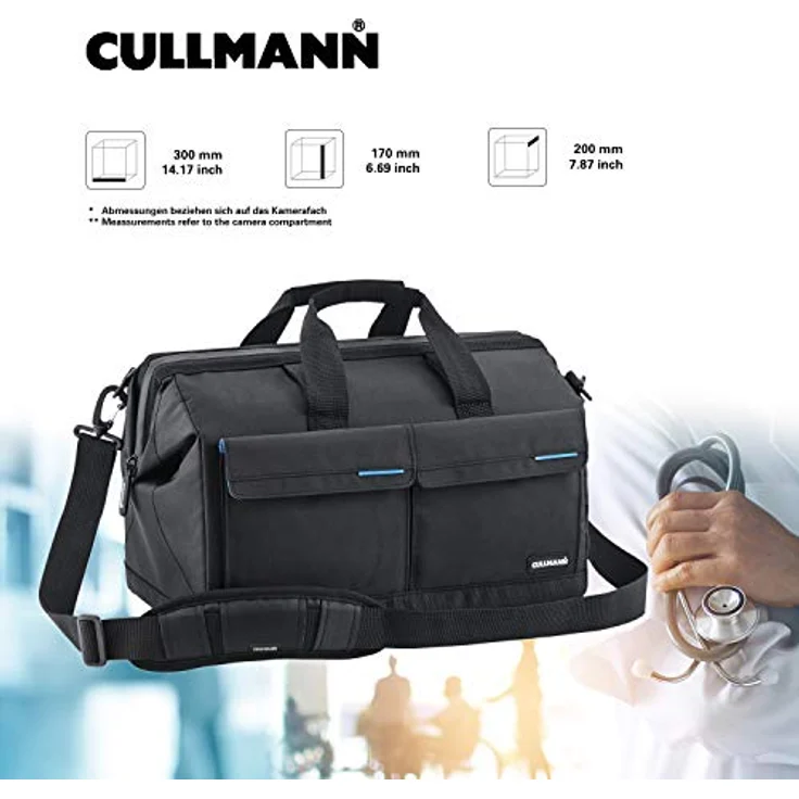 Cullmann Amsterdam Maxima 520 Kameratasche für mittleres bis großes DSLR-Equipment – Bild 14