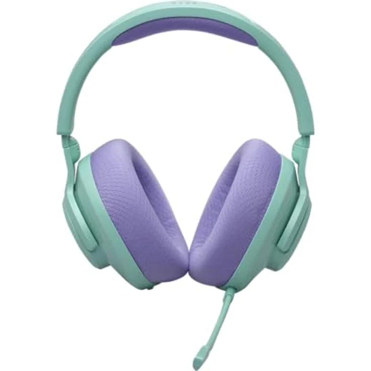 JBL Quantum 360 Kabellose Over-Ear Gaming-Kopfhörer mit 2,4 GHz/Bluetooth Dual Wireless-Verbindung, 22-Stunden-Akku, Multi-Plattform-Kompatibilität, abnehmbarem Mikrofon mit Stummschaltung, Cyan – Bild 2