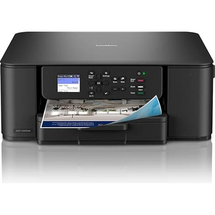 Brother DCP-J1310DW, kompakter 3-in-1 Tintenstrahldrucker mit kabelloser Verbindung, automatischem beidseitigen Druck und 4,5 cm Farbdisplay – Bild 5