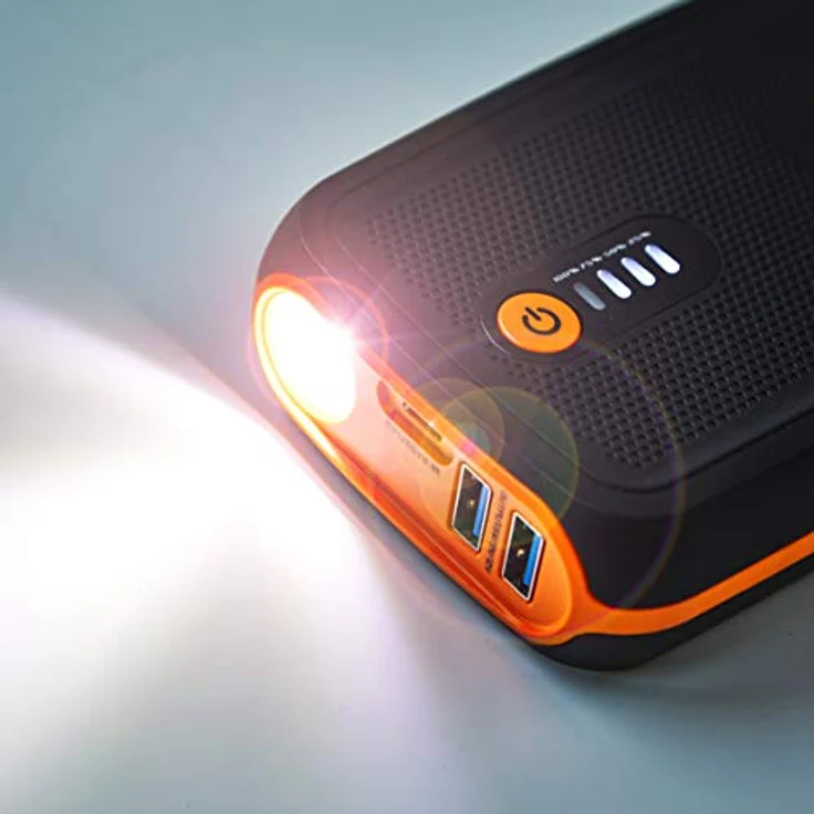 OSRAM BATTERYstart 300, KFZ Starthilfe, Lithium Batteriestarter 1500A 12V für Motorrad & PKW mit Powerbank Funktion für bis zu 6L Benzin & 3L Dieselmotoren – Bild 4