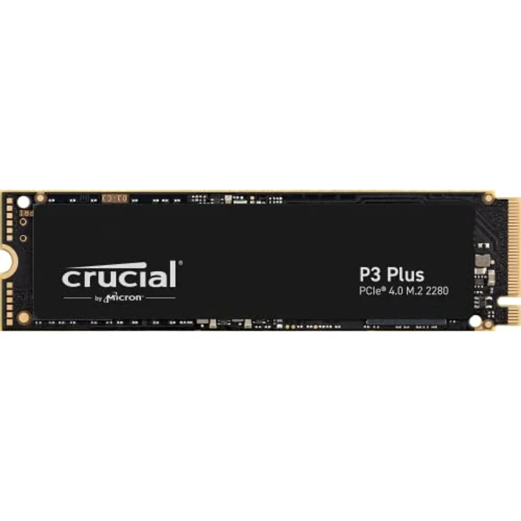 Crucial P3 Plus 2TB M.2 PCIe Gen4 NVMe Interne SSD - Bis zu 5000MB/s - CT2000P3PSSD8 – Bild 1