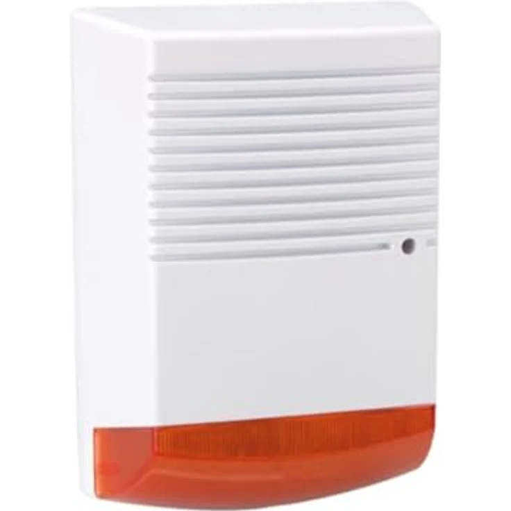 Sirenen Attrappe wetterfest blinkende LED rot Batteriebetrieb Dummy Alarmanlage - Preisvergleich – Bild 4