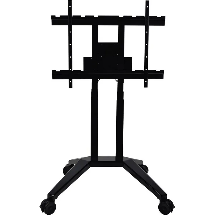 LEGAMASTER moTion MS-12 S Monitor-Halterung Rollstativ, elektrisch höhenverstellbar, für 98 Zoll Touchdisplays, schwarz