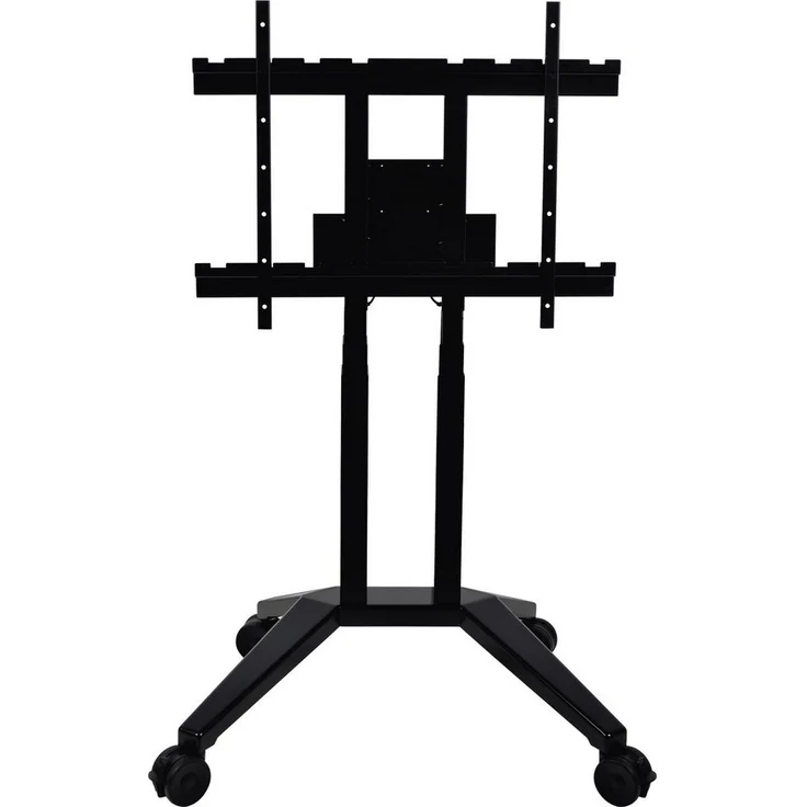 LEGAMASTER moTion MS-12 S Monitor-Halterung Rollstativ, elektrisch höhenverstellbar, für 98 Zoll Touchdisplays, schwarz