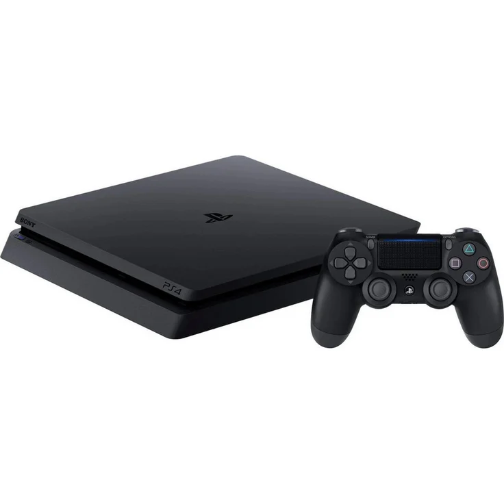 Sony PlayStation 4 Slim Konsole - 500GB Kompakte Gaming-Konsole in schwarz – Bild 1